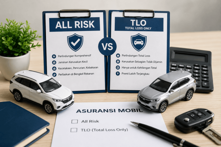 Perbandingan asuransi mobil.